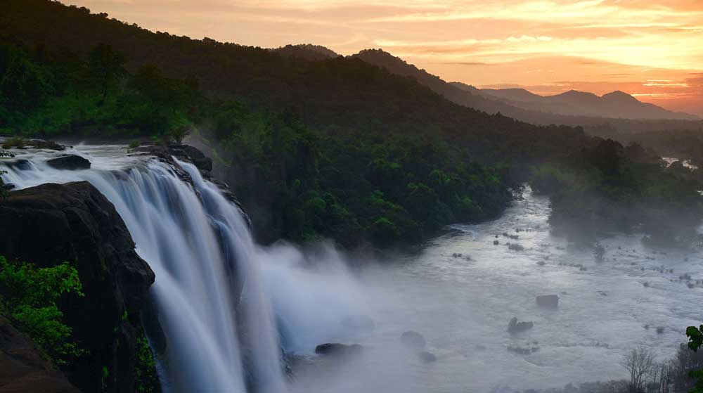 Waterfalls in India – Athirapally waterfalls
